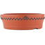 Pot à bonsaï rond non émaillé - 270 x 270 x 85 mm
