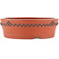 Pot à bonsaï rond non émaillé - 270 x 270 x 85 mm