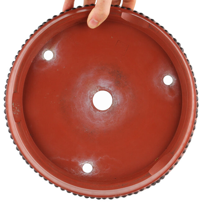 Vaso bonsai rotondo non smaltato - 270 x 270 x 85 mm