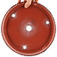 Pot à bonsaï rond non émaillé - 270 x 270 x 85 mm