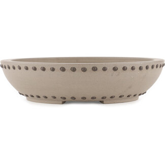 Ito(u)en Pot à bonsaï rond non émaillé de 265 mm par Itouen, Japon