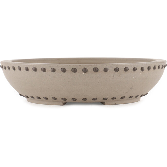 Pot à bonsaï rond non émaillé par Itouen - 265 x 265 x 60 mm