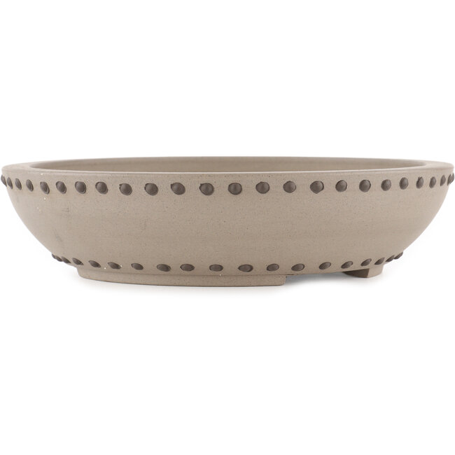 Vaso bonsai rotondo non smaltato di Itouen - 265 x 265 x 60 mm