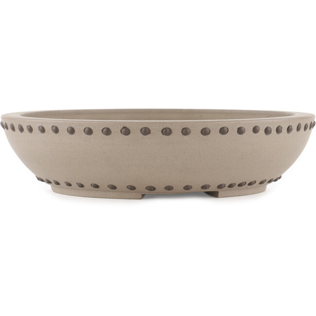 Pot à bonsaï rond non émaillé par Itouen - 265 x 265 x 60 mm