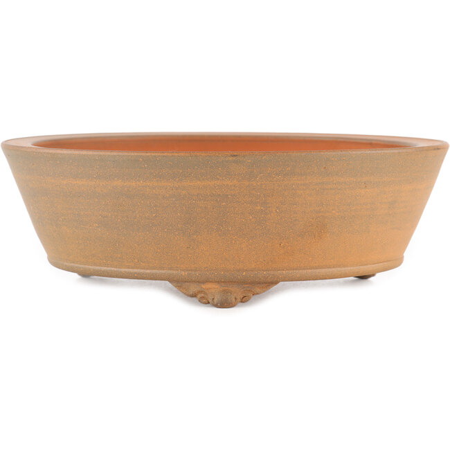 Pot à bonsaï rond non émaillé par Itouen - 250 x 250 x 80 mm