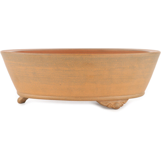 Runder unglasierter Bonsai-Topf von Itouen - 250 x 250 x 80 mm