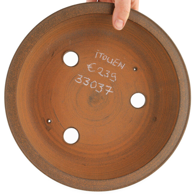 Vaso bonsai rotondo non smaltato di Itouen - 250 x 250 x 75 mm