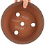 Pot à bonsaï rond non émaillé par Itouen - 205 x 205 x 80 mm