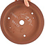 Pot à bonsaï rond non émaillé par Itouen - 223 x 223 x 65 mm