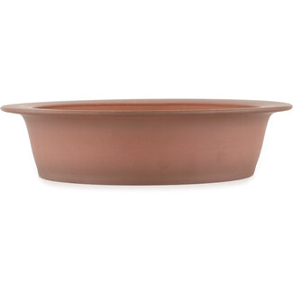 Shoko Pot à bonsaï rond non émaillé de 277 mm par Shoko, Tokoname, Japon