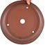 Pot à bonsaï rond non émaillé de Shoko - 277 x 277 x 67 mm