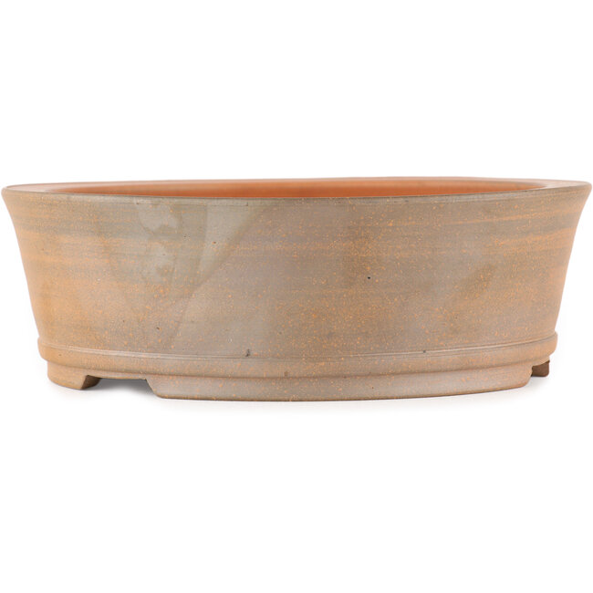 Runder unglasierter Bonsai-Topf von Itouen - 220 x 220 x 72 mm