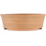 Pot à bonsaï rond non émaillé par Itouen - 220 x 220 x 72 mm