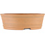 Round unglazed bonsai pot by Itouen - 220 x 220 x 72 mm