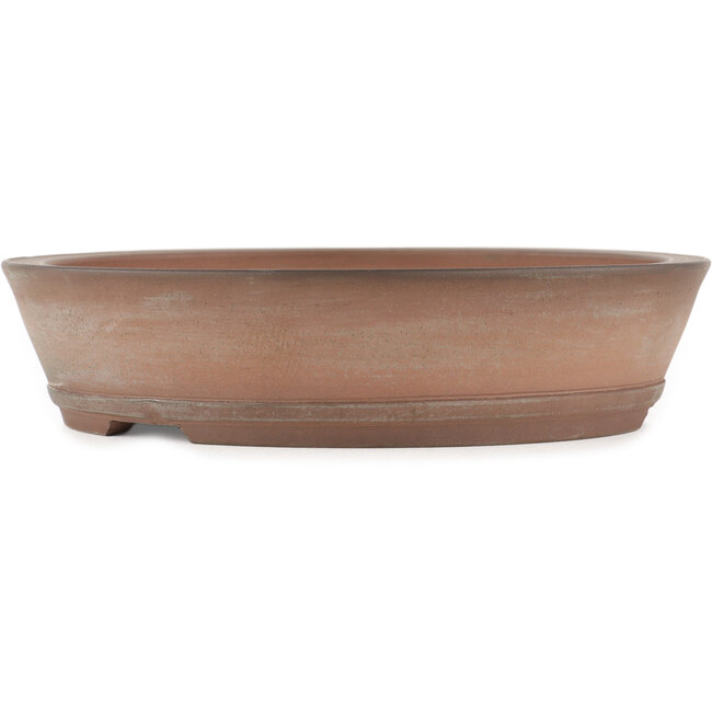 Maceta para bonsái redonda sin esmaltar de Itouen - 220 x 220 x 55 mm