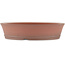 Pot à bonsaï rond non émaillé de Shoko - 227 x 227 x 53 mm