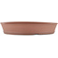 Pot à bonsaï rond non émaillé de Shoko - 225 x 225 x 40 mm