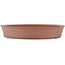 Pot à bonsaï rond non émaillé de Shoko - 225 x 225 x 40 mm