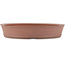 Pot à bonsaï rond non émaillé de Shoko - 225 x 225 x 40 mm