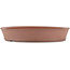 Pot à bonsaï rond non émaillé de Shoko - 225 x 225 x 40 mm