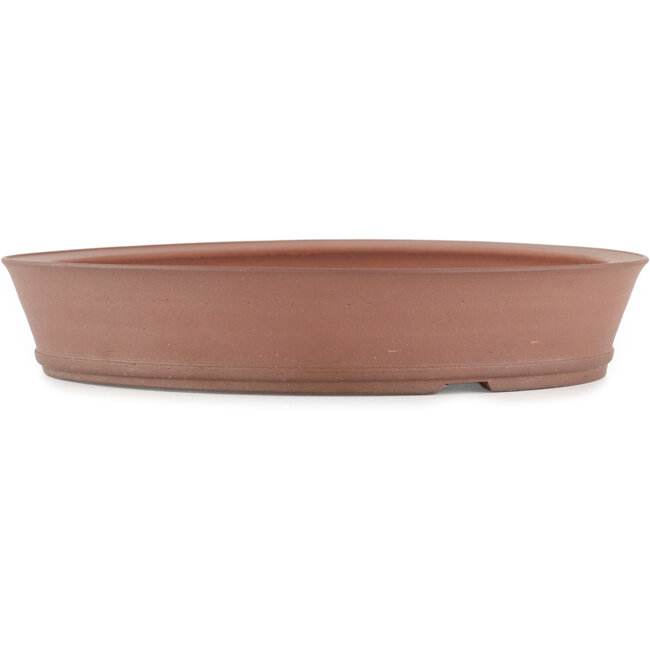 Runder unglasierter Bonsai-Topf von Shoko - 225 x 225 x 40 mm