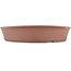 Pot à bonsaï rond non émaillé de Shoko - 225 x 225 x 40 mm