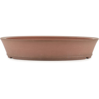 Shoko 250 mm round unglazed bonsai pot by Shoko, Tokoname, Japan