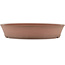 Pot à bonsaï rond non émaillé de Shoko - 250 x 250 x 50 mm