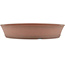 Pot à bonsaï rond non émaillé de Shoko - 250 x 250 x 50 mm