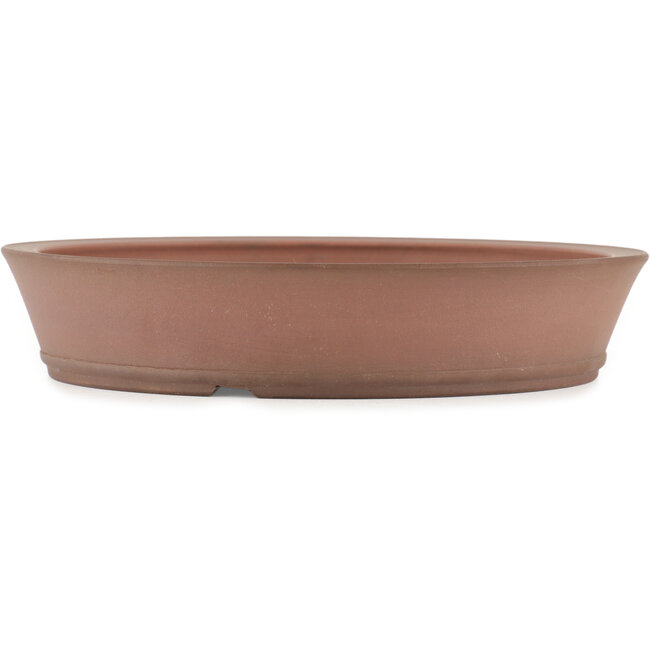 Vaso bonsai rotondo non smaltato di Shoko - 250 x 250 x 50 mm