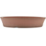Pot à bonsaï rond non émaillé de Shoko - 250 x 250 x 50 mm