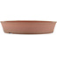 Pot à bonsaï rond non émaillé de Shoko - 255 x 255 x 50 mm
