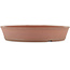 Pot à bonsaï rond non émaillé de Shoko - 255 x 255 x 50 mm
