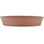 Pot à bonsaï rond non émaillé de Shoko - 255 x 255 x 50 mm