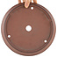 Maceta para bonsái redonda sin esmaltar de Shoko - 250 x 250 x 50 mm