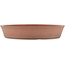 Pot à bonsaï rond non émaillé de Shoko - 255 x 255 x 50 mm
