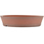 Runder unglasierter Bonsai-Topf von Shoko - 225 x 225 x 50 mm