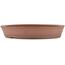 Pot à bonsaï rond non émaillé de Shoko - 225 x 225 x 40 mm
