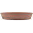 Pot à bonsaï rond non émaillé de Shoko - 225 x 225 x 40 mm
