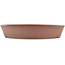 Pot à bonsaï rond non émaillé de Shoko - 225 x 225 x 40 mm