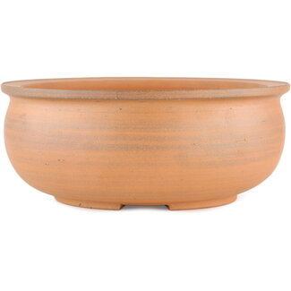 Ito(u)en Pot à bonsaï rond non émaillé de 245 mm par Itouen, Japon