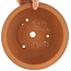 Pot à bonsaï rond non émaillé par Itouen - 245 x 245 x 100 mm
