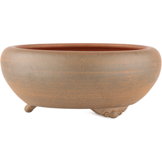 Vaso bonsai rotondo non smaltato di Itouen - 215 x 215 x 90 mm