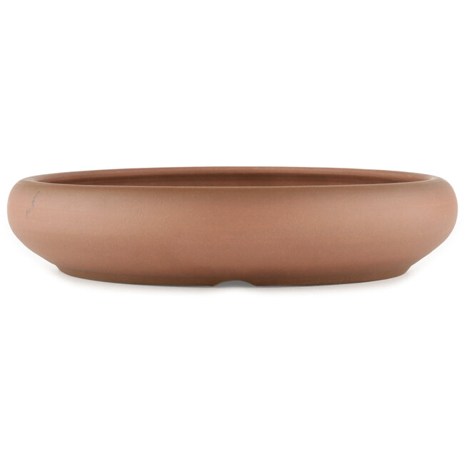 Pot à bonsaï rond non émaillé par Itouen - 315 x 315 x 65 mm