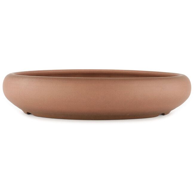 Pot à bonsaï rond non émaillé par Itouen - 315 x 315 x 65 mm