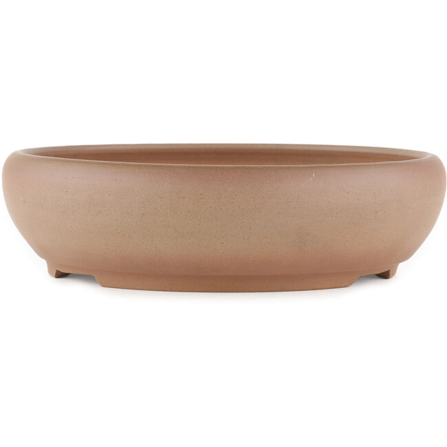 Pot à bonsaï rond non émaillé par Itouen - 240 x 240 x 65 mm