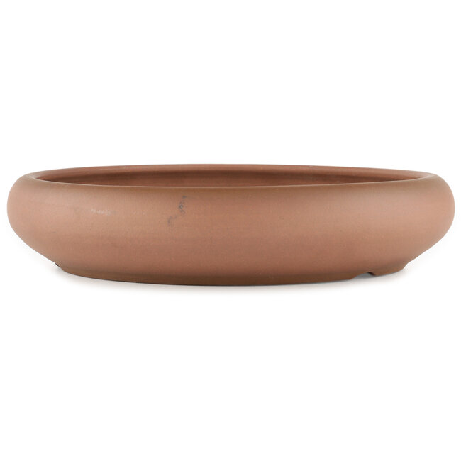 Runder unglasierter Bonsai-Topf von Itouen - 315 x 315 x 65 mm