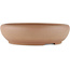 Maceta para bonsái redonda sin esmaltar de Itouen - 240 x 240 x 65 mm