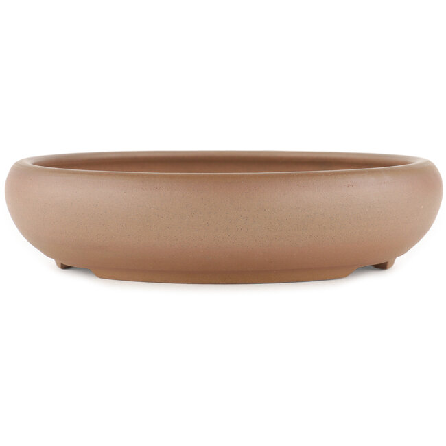 Pot à bonsaï rond non émaillé par Itouen - 240 x 240 x 55 mm