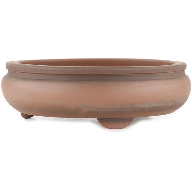 Pot à bonsaï rond non émaillé de Shoko - 205 x 205 x 65 mm